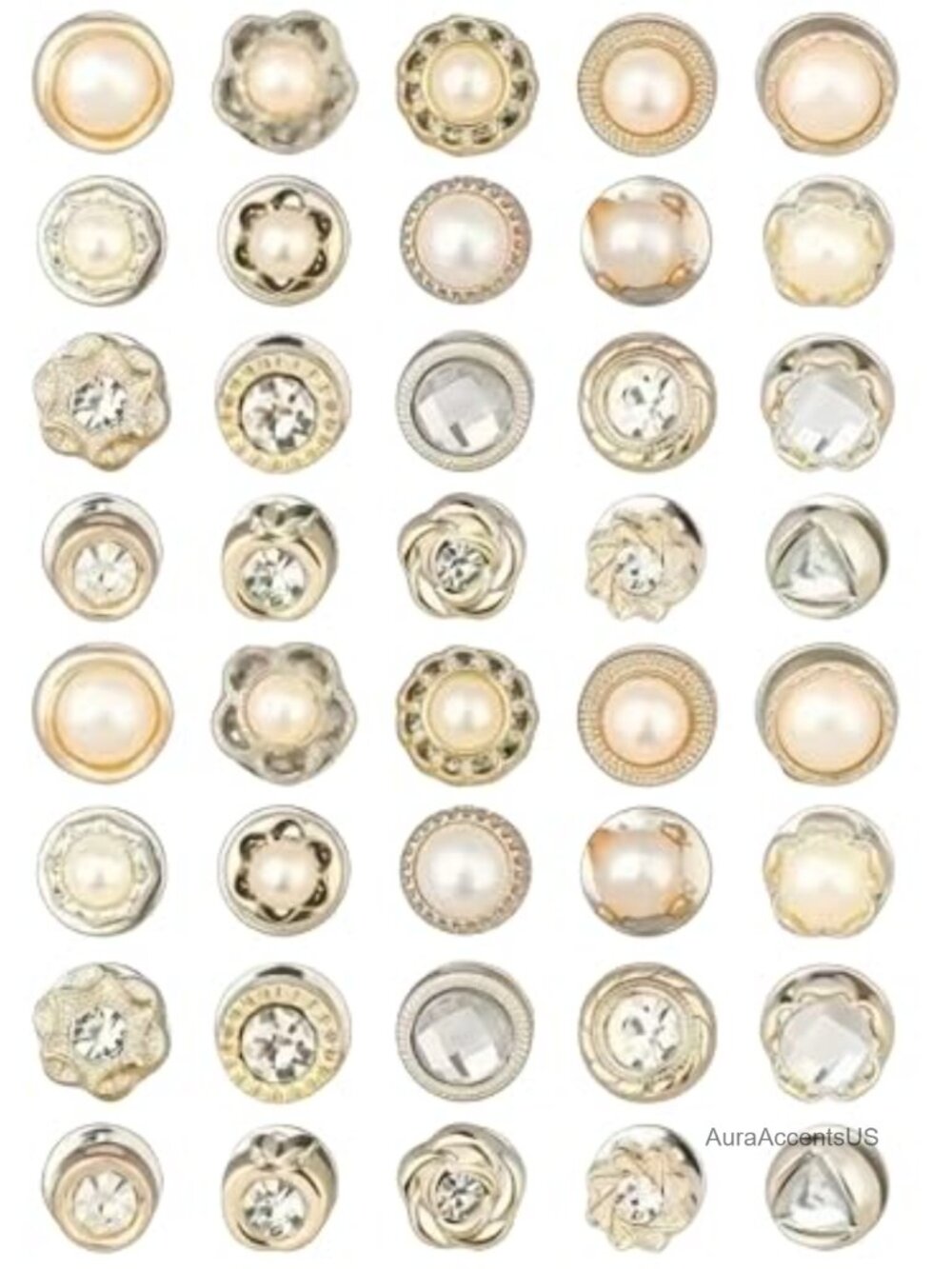 40 Pcs Brooch Pins Enamel Lapel Pins Buttons Sweater Shawl Clips for Hat Coat